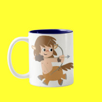 Caneca bonito do Sagitário do centauro dos desenho canegas by Lioness_Graphics Caneca bonito do Sagitário do centauro dos desenho canegas