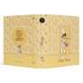 Cute Cartoon Chef Girl Recipe Binder