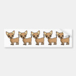 Cute Cartoon Chihuahua Bumper Sticker