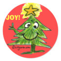Cute Cartoon Christmas Tree Sticker by zooogle Cute Cartoon Christmas Tree Sticker