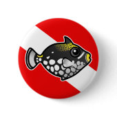 Clown Triggerfish Dive Flag 