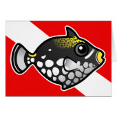 Clown Triggerfish Dive Flag 