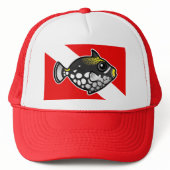 Clown Triggerfish Dive Flag 