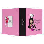 Cute Cartoon Culinary Chef Binder