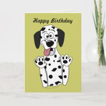 Dalmatian Dog Template