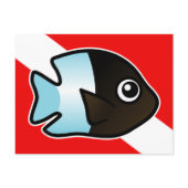 Bicolor Damselfish Dive Flag 