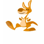 Cute Cartoon Dancing Kangaroo Children T-Shirt Cute Cartoon Dancing Kangaroo Children T-Shirt