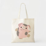 Cute Cartoon Dancing Pig Bag