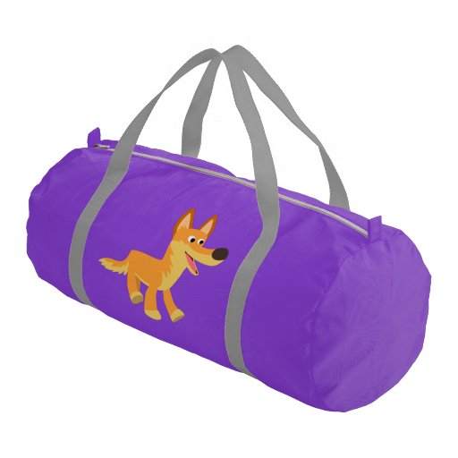 Cute Cartoon Dingo Gym Bag Gym Duffel Bag Zazzle