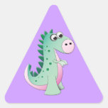 dinosaur with triangle head