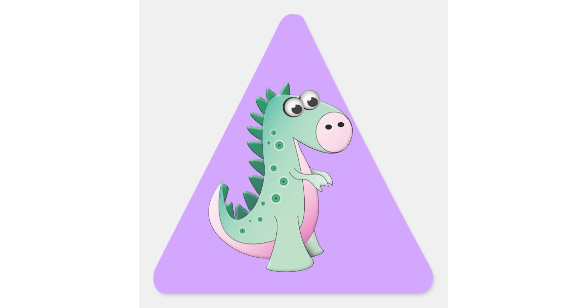 dinosaur with triangle head