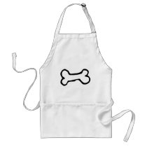 Cute Cartoon Dog Bone Aprons