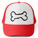 Cute Cartoon Dog Bone Mesh Hat
