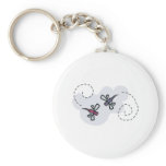 cute cartoon dragonflies keychains
