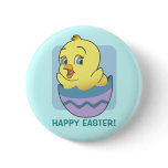 Cute Cartoon Easter Chick buttons