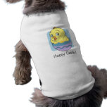 Cute Cartoon Easter Chick pet clothing