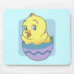 Cute Cartoon Easter Chick mousepads