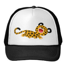 Cute Cartoon Facetious Leopard Hat