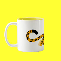 Cute Cartoon Facetious Leopard Mug mugs