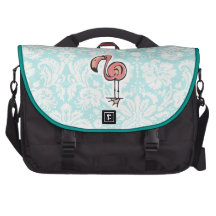 Cute Cartoon Flamingo Bag For Laptop