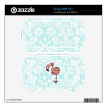 Cute Cartoon Flamingo PSP Go Skin
