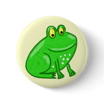 Cute Cartoon Frog buttons