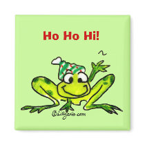 Cute Cartoon Frog Magnet by zooogle Cute Cartoon Frog Magnet