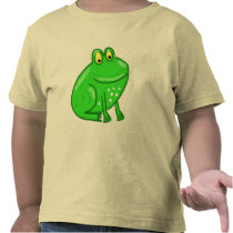 Cute Cartoon Frog t-shirts