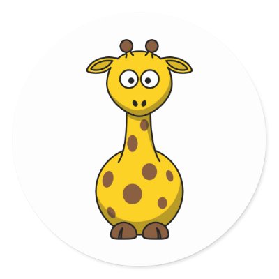 cute cartoon giraffe