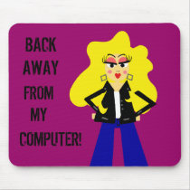 Cute Cartoon Girl Mousepad