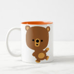 Cute Cartoon 'Good Vibe' Bear Mug mugs
