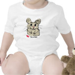 Cute Cartoon Hamster Baby Creeper