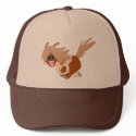 Cute Cartoon Happy Pinto Pony Trucker Hat