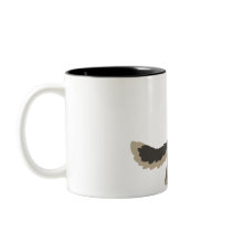 Cute Cartoon Hungry Wolf  Mug