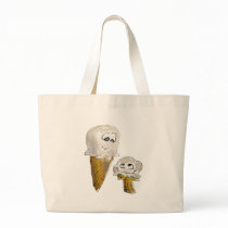 Cute Cartoon Ice Cream Cones bags