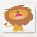 Cute Cartoon ing Lion mousepad by Lioness_Graphics Cute Cartoon ing Lion mousepad