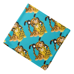 Cute Cartoon Jaguars In Love Bandana