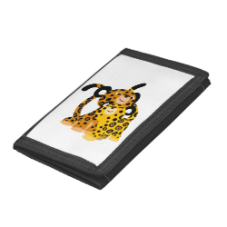 Cute Cartoon Jaguars In Love Wallet