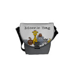 Cute Cartoon Jungle Animals Mom's Bag Messenger Bags