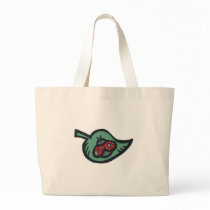 cute cartoon ladybug on leaf bags