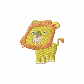 Cute Cartoon Lion embroidery Shirt embroideredshirt