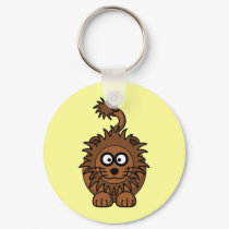 Cute Cartoon Lion keychains