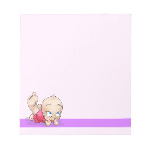 Cute cartoon notepad Zazzle