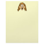 Cute Cartoon of a Dog. Letterhead