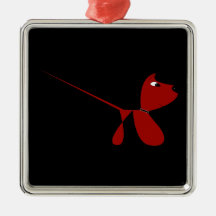 Cute Cartoon of Puppy dog Christmas Tree Ornaments