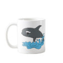 cute cartoon orca killer whale mugs by doonidesignsanimals cute cartoon orca killer whale mugs