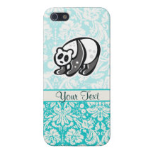Cute Cartoon Panda iPhone 5 Cover