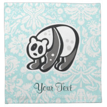 Cute Cartoon Panda Napkins
