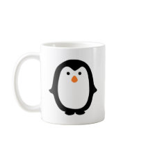 Cute Cartoon Penguin Mug