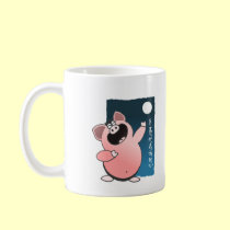Cute Cartoon Pig Sing | Cute Piggy mugs